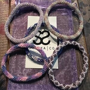 Sashka Co Beaded Bracelets Set of 5 B44